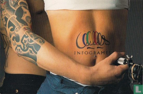 I001a - Infogrames tattoo - Afbeelding 1