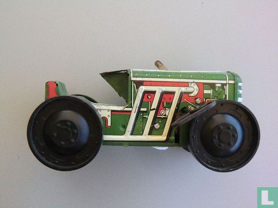 Litho Tin Toy Tractor - Afbeelding 1