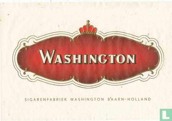 Washington - Sigarenfabriek Washington Baarn-Holland - Image 1