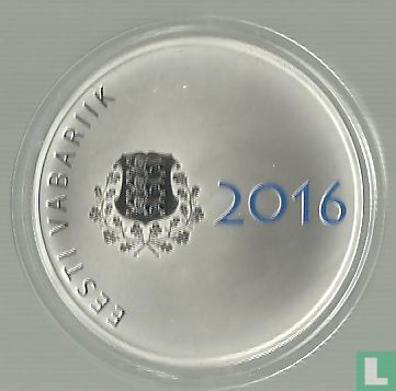 Estonie 10 euro 2016 (BE) "150th anniversary of the birth of Jaan Poska" - Image 1