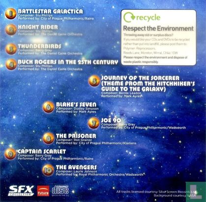 SFX Star Tracks! - 10 Rocking Retro Sci-Fi TV Themes - Afbeelding 2