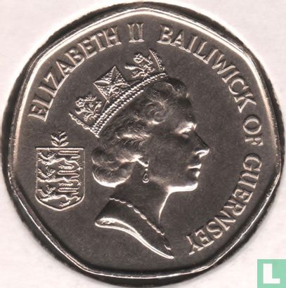 Guernsey 20 pence 1990 - Afbeelding 2