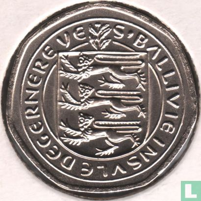 Guernsey 20 pence 1982 - Image 2