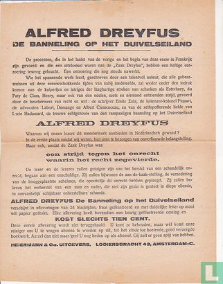 Alfred Dreyfus - De banneling op het duivelseiland