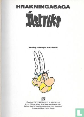 Hrakningasaga Asteriks - Afbeelding 3