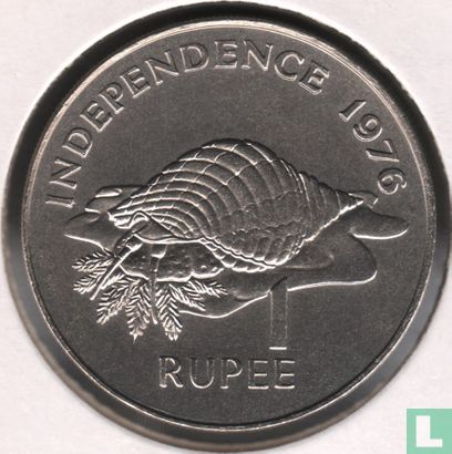 Seychellen 1 rupee 1976 "Independence" - Afbeelding 1