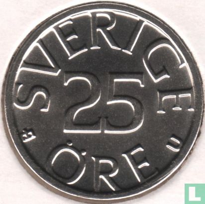 Suède 25 Öre 1976 - Image 2