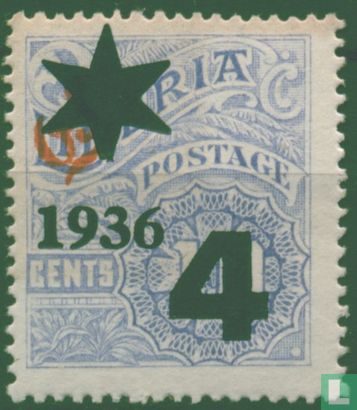 Postage Stamps with Star