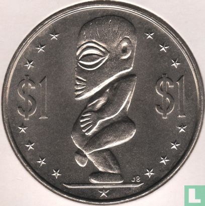 Cookeilanden 1 dollar 1983 - Afbeelding 2