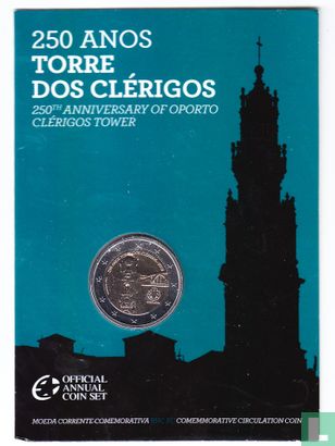 Portugal 2 euro 2013 (folder) "250th Anniversary of Oporto Clérigos Tower" - Afbeelding 1