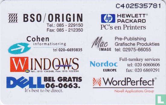 Windows Telemembercard 1995 - Afbeelding 2