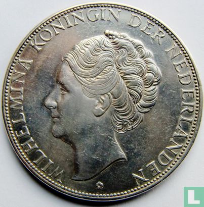 Nederland 2½ gulden 1932 (type 2) - Afbeelding 2