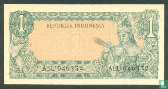 Indonesien 1 Rupiah 1961 - Bild 2