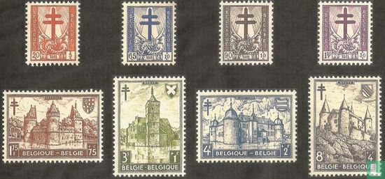 Cross of Lorraine and castles