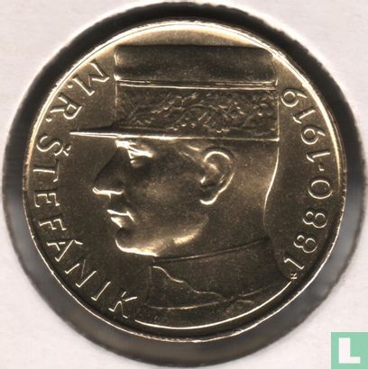 Tchécoslovaquie 10 korun 1991 "Milan Rastislav Štefánik" - Image 2