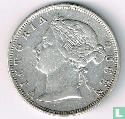 Hong Kong 20 cent 1893 - Afbeelding 2