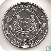 Singapour 50 cents 2014 - Image 1