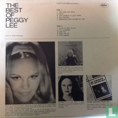 The Best of Peggy Lee - Afbeelding 2