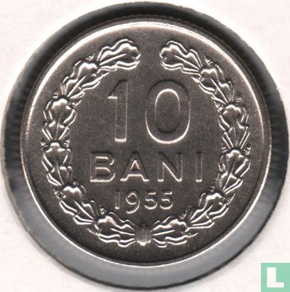 Roemenië 10 bani 1955 - Afbeelding 1