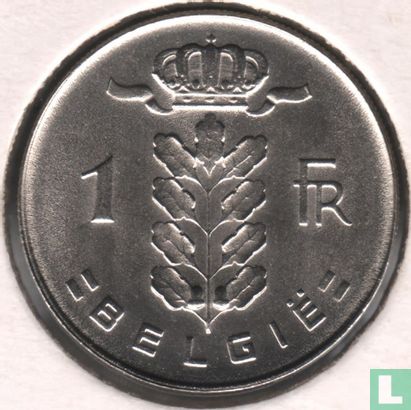 Belgien 1 Franc 1971 (NLD) - Bild 2