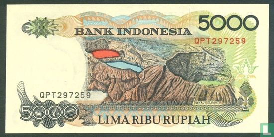 Indonesië 5.000 Rupiah 1999 - Afbeelding 2