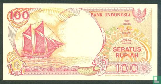 Indonésie 100 Rupiah 1997 - Image 1