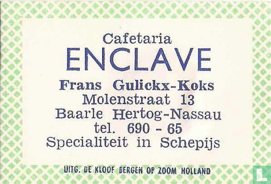 Cafetaria Enclave 