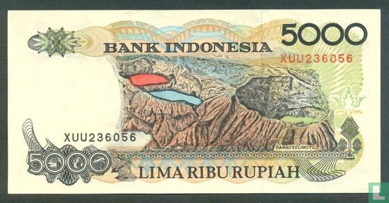 Indonésie 5.000 Rupiah 1995 - Image 2