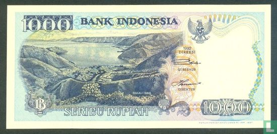 Indonesia 1,000 Rupiah 1997 - Image 1