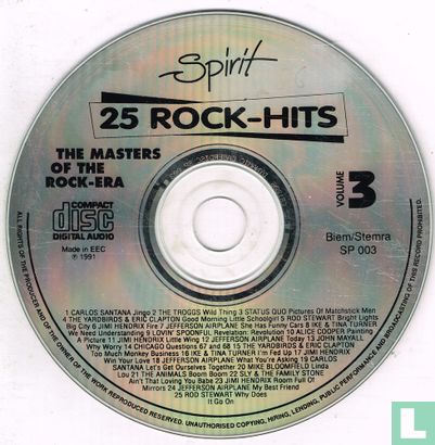 25 Rock-Hits - The Masters Of The Rock-Era # 3 - Afbeelding 3