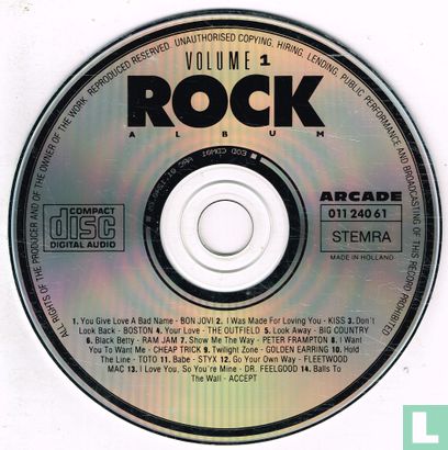 Rock Album Volume 1 - Afbeelding 3
