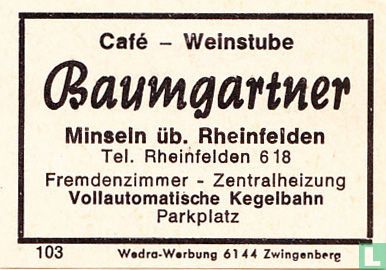 Café - Weinstube Baumgartner 