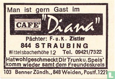 Café "Diana" - F.u.K. Zistler