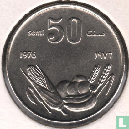 Somalia 50 senti 1976 "F.A.O."  - Image 1