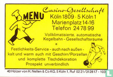 menu Casino Gesellschaft
