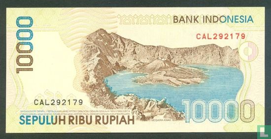 Indonesia 10,000 Rupiah 2002 - Image 2