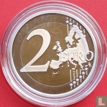 Italy 2 euro 2016 (PROOF) "2200th anniversary of the Death of the writer Titus Maccius Plautus" - Image 2