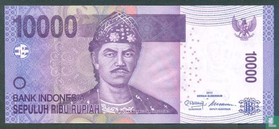 Indonesië 10.000 Rupiah 2011 - Afbeelding 1