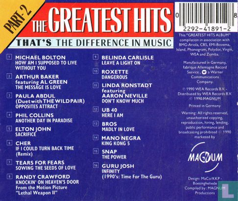 The Greatest Hits - That's the Difference in Music #2 - Image 2
