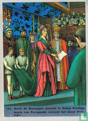 Maria van Bourgondië verleent het Groot Privilegie - Image 1