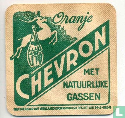 Oranje Chevron met natuurlijke gassen
