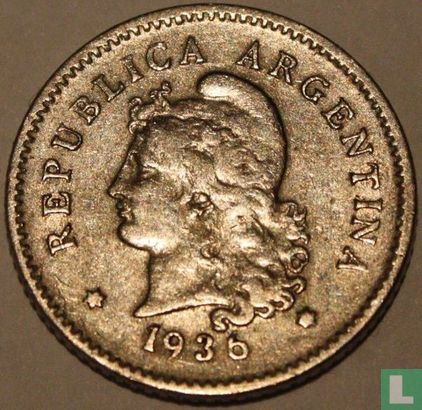 Argentinië 10 centavos 1936 - Afbeelding 1