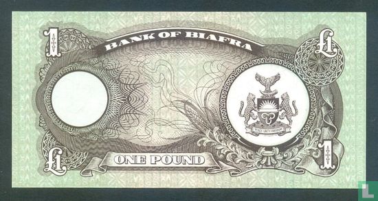 Biafra 1 Pound ND (1968-69) - Bild 2