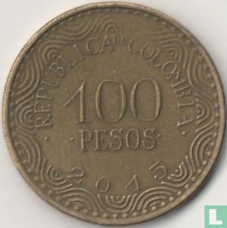Colombia 100 pesos 2015 - Afbeelding 1