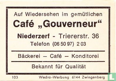 Café "Gouverneur"