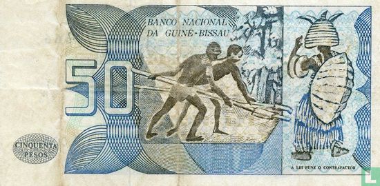 Guinée-Bissau 50 Pesos 1975 - Image 2