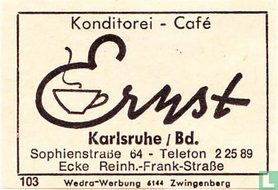 Konditorei - Café Ernst