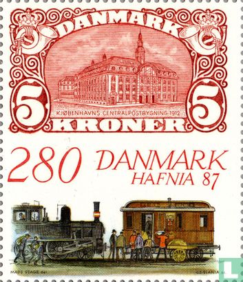 Postzegeltentoonstelling Hafnia 87
