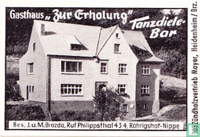 Gasthaus "Zur Erholung" - J.u.M. Brazda