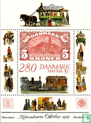 Postzegeltentoonstelling Hafnia 87